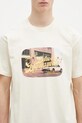 Памучна тениска Carhartt WIP Greatest Flicks бежов I034393.05XX