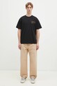 Βαμβακερό μπλουζάκι Carhartt WIP Best In Class I034397.89XX μαύρο