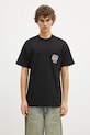 Carhartt WIP cotton t-shirt Fragments Pocket relaxed black I034407.0D2XX