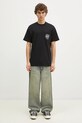 Бавовняна футболка Carhartt WIP Fragments Pocket I034407.0D2XX чорний