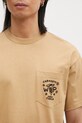 Carhartt WIP t-shirt bawełniany Fragments Pocket zielony I034407.0IAXX