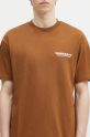 Carhartt WIP t-shirt in cotone Runaway marrone I034409.2IQXX