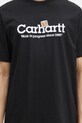 Carhartt WIP cotton t-shirt Label Script black I034421.89XX