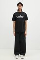 Carhartt WIP cotton t-shirt Label Script I034421.89XX black