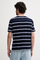 Îmbrăcăminte United Colors of Benetton tricou din amestec de in 32UZU10A7 bleumarin