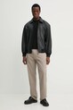 Памучна тениска Karl Lagerfeld 552224.755052 черен SS25