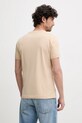 Βαμβακερό μπλουζάκι Karl Lagerfeld 552241.755067 μπεζ SS25