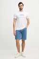 Karl Lagerfeld tricou din bumbac 552241.755064 alb SS25