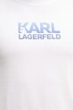 Karl Lagerfeld tricou din bumbac alb 552241.755064