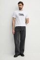 Karl Lagerfeld tricou 552235.755087 alb SS25