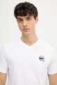 Karl Lagerfeld tricou din bumbac alb 552224.755021