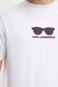 Karl Lagerfeld tricou 552235.755400 alb