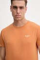 Tričko Pepe Jeans ORIGINAL BASIC 3N oranžová PM508212