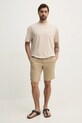Pepe Jeans t-shirt bawełniany DUSTER TEE PM509773 beżowy SS25