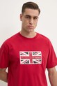 Бавовняна футболка Pepe Jeans UNION TEE червоний PM509790