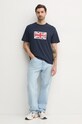 Бавовняна футболка Pepe Jeans UNION TEE PM509790 темно-синій SS25