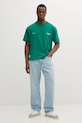 Bavlnené tričko Pepe Jeans COLVILLE PM509793 zelená SS25