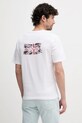 Одежда Хлопковая футболка Pepe Jeans BACK CLAG PM509921 белый