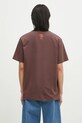 Одяг Бавовняна футболка Billionaire Boys Club Tropical Island Fill Arch Logo B24460 коричневий