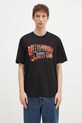 Billionaire Boys Club t-shirt in cotone Tropical Island Fill Arch Logo sovrastampa nero B24460