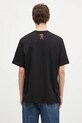 Odzież Billionaire Boys Club t-shirt bawełniany Tropical Island Fill Arch Logo B24460 czarny