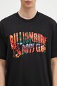 Бавовняна футболка Billionaire Boys Club Tropical Island Fill Arch Logo чорний B24460