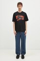 Бавовняна футболка Billionaire Boys Club Tropical Island Fill Arch Logo B24460 чорний