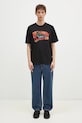 Billionaire Boys Club t-shirt in cotone Tropical Island Fill Arch Logo B24460 nero