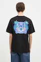 Abbigliamento Billionaire Boys Club t-shirt in cotone Tropical Crest B24461 nero