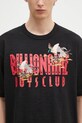 Billionaire Boys Club tricou din bumbac Duck Embroidered negru B24464