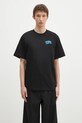 Хлопковая футболка Billionaire Boys Club Small Arch Logo Highlight хлопок чёрный BC008