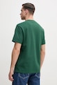 Одяг Бавовняна футболка Lacoste TH0025 зелений