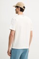 Одяг Бавовняна футболка Lacoste TH0124 бежевий