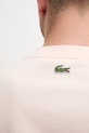 Lacoste tricou din bumbac TH0284 portocaliu