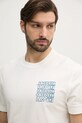 Lacoste t-shirt in cotone bianco TH0288