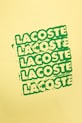 Lacoste tricou din bumbac TH0288 galben