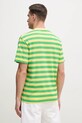 Oblečenie Bavlnené tričko Lacoste TH0290 zelená