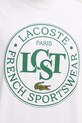 Бавовняна футболка Lacoste TH2753 бежевий