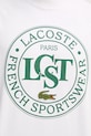 Pamučna majica Lacoste TH2753 bež