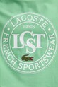Бавовняна футболка Lacoste TH2753 зелений