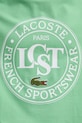 Хлопковая футболка Lacoste TH2753 зелёный