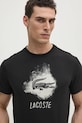 Lacoste tricou negru TH8917