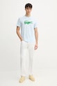 Lacoste tricou TH8970 albastru SS25