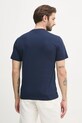 Oblečenie Bavlnené tričko Lacoste TH9842 tmavomodrá