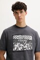 Iceberg t-shirt bawełniany szary F02B.6325