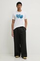 Бавовняна футболка Iceberg F043.6306 білий SS25
