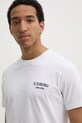 Iceberg t-shirt bawełniany biały F046.6327