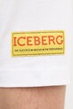 Iceberg tricou din bumbac F070.6327 alb