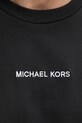 Michael Kors t-shirt bawełniany CS450MM1V2 czarny