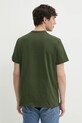 Oblečení Bavlněné tričko Levi's SS HM HENLEY A8602 zelená